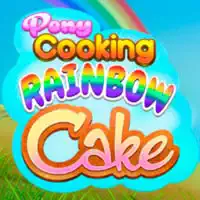 pony_cooking_rainbow_cake بازی ها