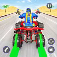 Quad Bike Traffic Shooting Games 2020 Bike Games