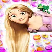 Rapunzel | Verwickelte 3-Gewinnt-Puzzle Spiel-Screenshot