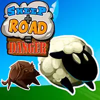 sheep_road_danger રમતો