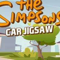 simpsons_car_jigsaw гульні