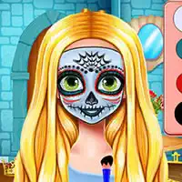 sister_halloween_face_paint ເກມ