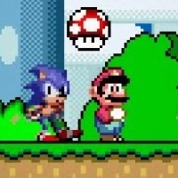 sonic_in_super_mario_world ألعاب