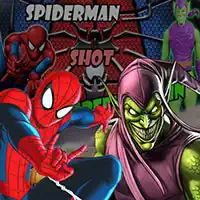 Spiderman Menembak Green Goblin