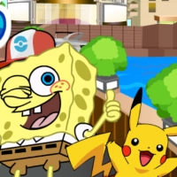 sponge_bob_pokemon_go Lojëra