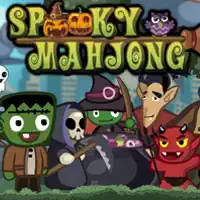 Құ spooky Mahjong ойын скриншоты