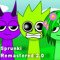 Sprunki Remastered 2.0 រូបថតអេក្រង់ហ្គេម