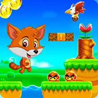 Super Fox World Jungle Adventure Run pelin kuvakaappaus