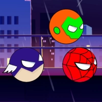 Super Heroes Ball στιγμιότυπο οθόνης παιχνιδιού