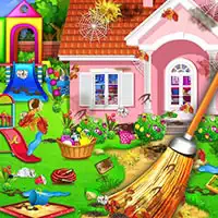 Sweet Home Cleaning. Princess House Cleanup Game խաղի սքրինշոթ