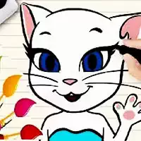 talking_angela_coloring_book खेल