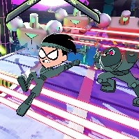 teen_titans_go_ninja_run เกม