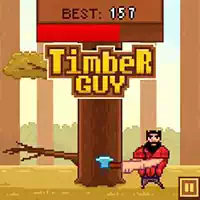 Timber Guy скрыншот гульні