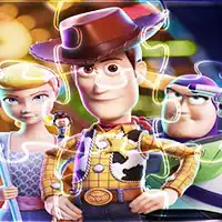 Puzzle cu Toy Story captură de ecran a jocului