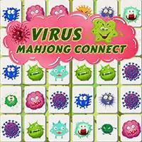 Virus Mahjong Połączenie zrzut ekranu gry