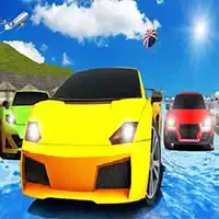 Juego De Deslizamiento De Coches De Agua Nuevo captura de pantalla del juego