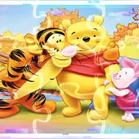 Пъзел на Winnie the Pooh екранна снимка на играта