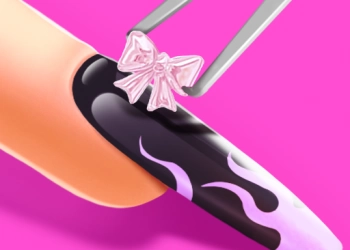 Tharë 3D Akrili: Loja për Artin e Thonjve pamje nga ekrani i lojës