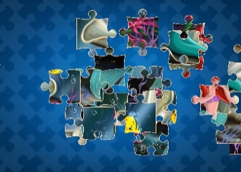 Ariel A Kis Hableány Match 3 Puzzle játék képernyőképe