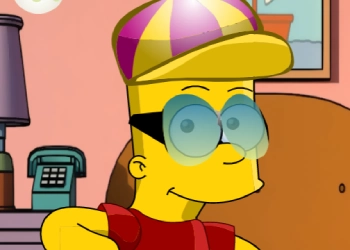 Bart Simpson Dress Up skærmbillede af spillet