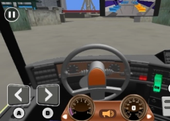 Simulator De Autobuz Care Conduce 3D captură de ecran a jocului