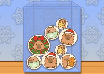 Capybara-Weihnachtsfusion Spiel-Screenshot