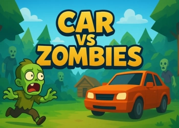 Coche Contra Zombies captura de pantalla del juego