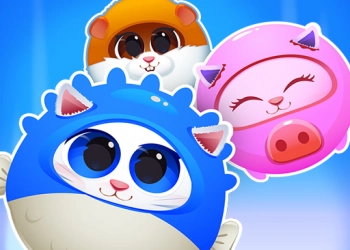 Nunnu Kasside Ühendamine mängu ekraanipilt