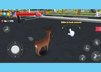 เครื่องจำลองดีเออร์ ภาพหน้าจอของเกม