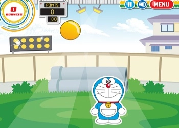 ડોરેમોનનું ટચિંગ બૉલ રમતનો સ્ક્રીનશોટ