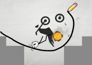 Hádanka s mostem snímek obrazovky hry