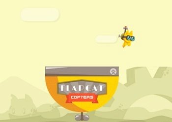 Flapcat Copters тоглоомын дэлгэцийн агшин