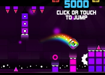 Geometry Neon Dash World 2 скрыншот гульні