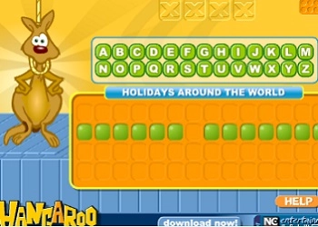 Hangaroo screenshot del gioco