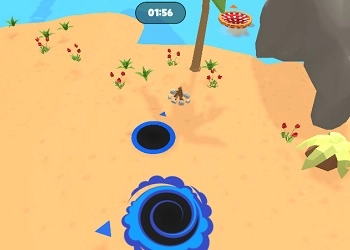 Hole.io 2 game screenshot