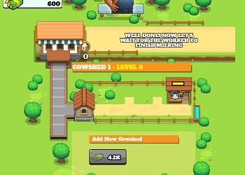 დაზვერვის რძის ფერმა თამაშის სკრინშოტი