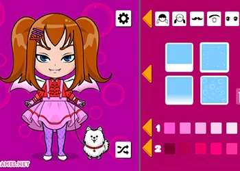 Kawaii Chibi Avatar Maker тоглоомын дэлгэцийн агшин