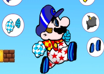 Mario Dressup pamje nga ekrani i lojës