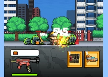 Mecha Shoot Pixel Rpg mängu ekraanipilt