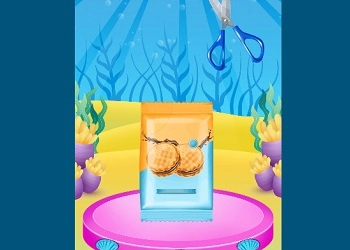 Bërës i Tortës me Glitter të Sirenës pamje nga ekrani i lojës