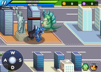 Monster City Survival game screenshot