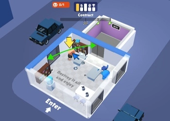 ការប្រយុទ្ធនៅទីលានការិយាល័យ - បំបែកបន្ទប់ រូបថតអេក្រង់ហ្គេម