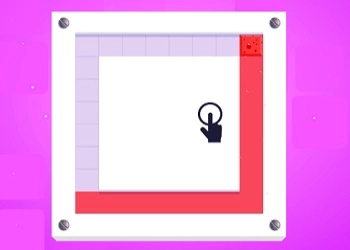 Värvipõhjade pusle mängu ekraanipilt