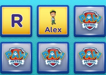 Paw Patrol Çevir ve Eşleştir oyun ekran görüntüsü