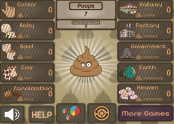 Poop Clicker тоглоомын дэлгэцийн агшин