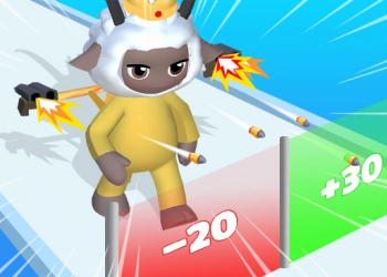 સુંદર羊 રન રમતનો સ્ક્રીનશોટ