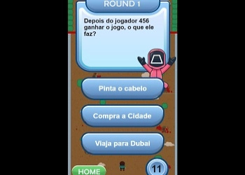 Ispitna runda lignje snimka zaslona igre