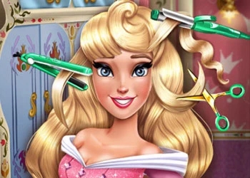 Cortes De Cabelo Reais Da Princesa Adormecida captura de tela do jogo