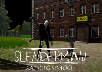 Slenderman Regresa A La Escuela captura de pantalla del juego