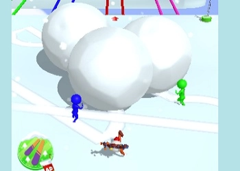 Snow Race: Christmas Runner στιγμιότυπο οθόνης παιχνιδιού